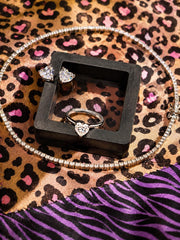 Ofelia's Signature Heart-Cut Moissanite Set
